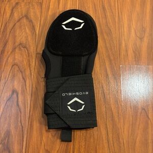 Evoshield Sliding Mitt Black Protective Guard Baseball Fastpitch Softball